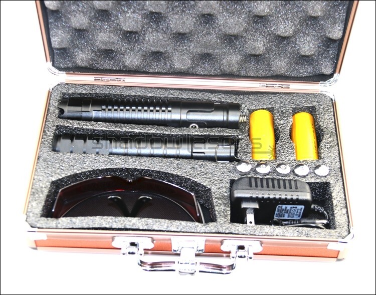 BX7 450nm Adjustable Focus Blue Laser Pointer Visible Laser Beam