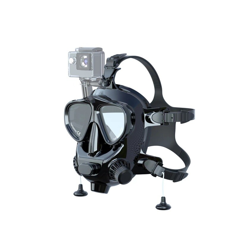 Full Face Scuba Diving Mask 180° View Panoramic