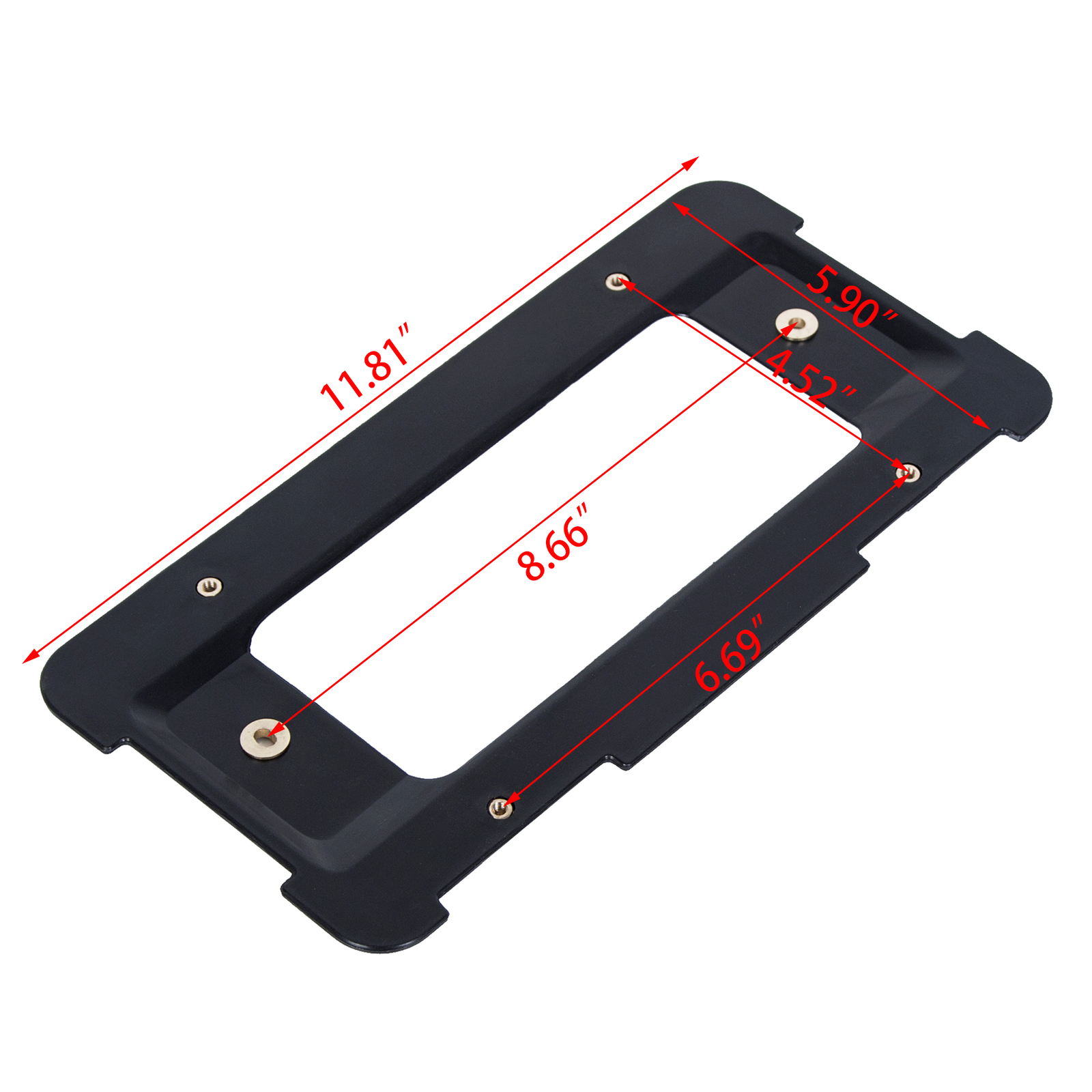 Rear License Plate Holder Bracket For BMW Mount Frame Tag Base & Screws