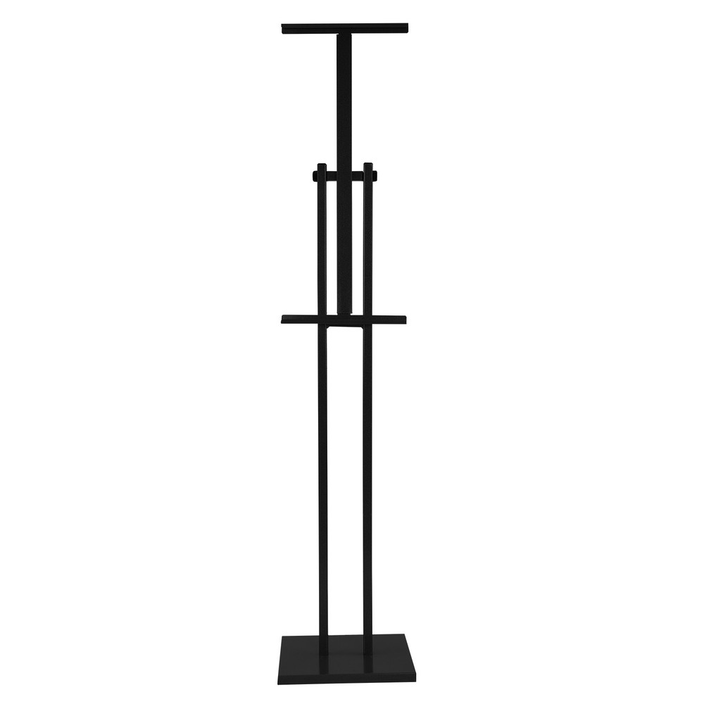 5 Pcs Poster Display Frame, Adjustable Floor Poster Frame, Sign Stand Black