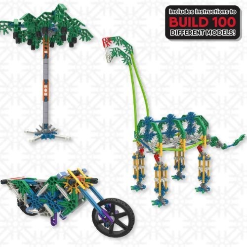 K'NEX - 100 Model Building Set ‚ 863 Pieces STEM Building Kid Construction