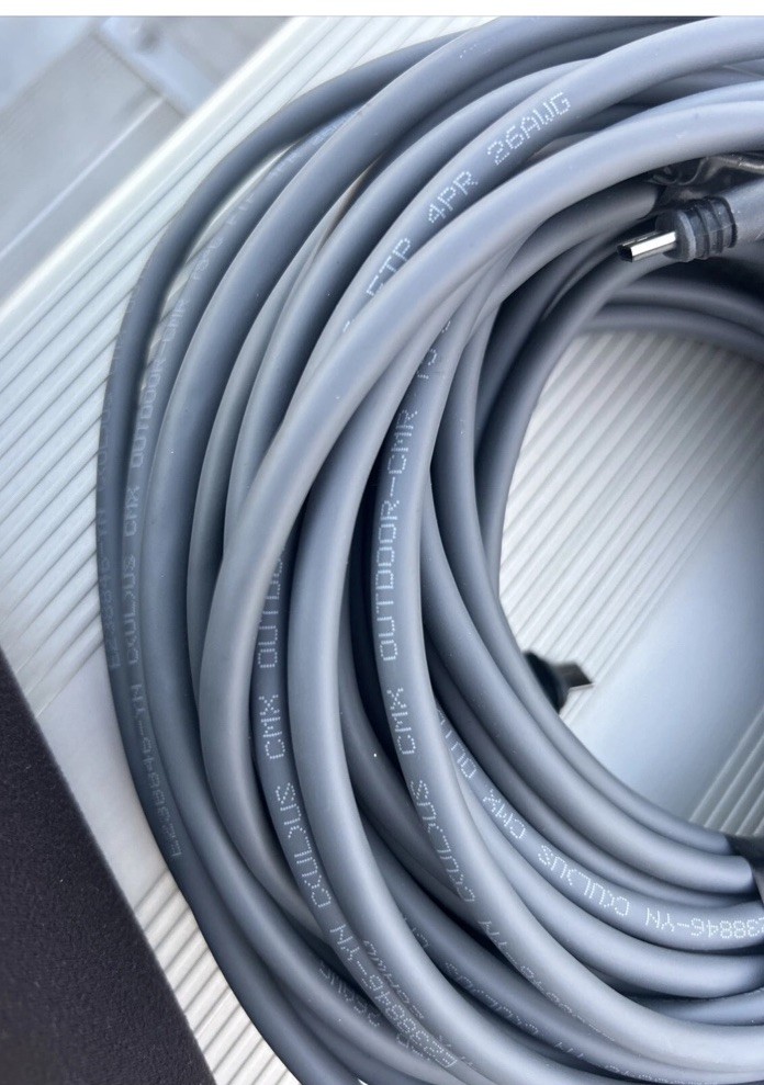 For Starlink Rectangular Satellite V2 Internet Replacement Cable Line Wire（30ft）