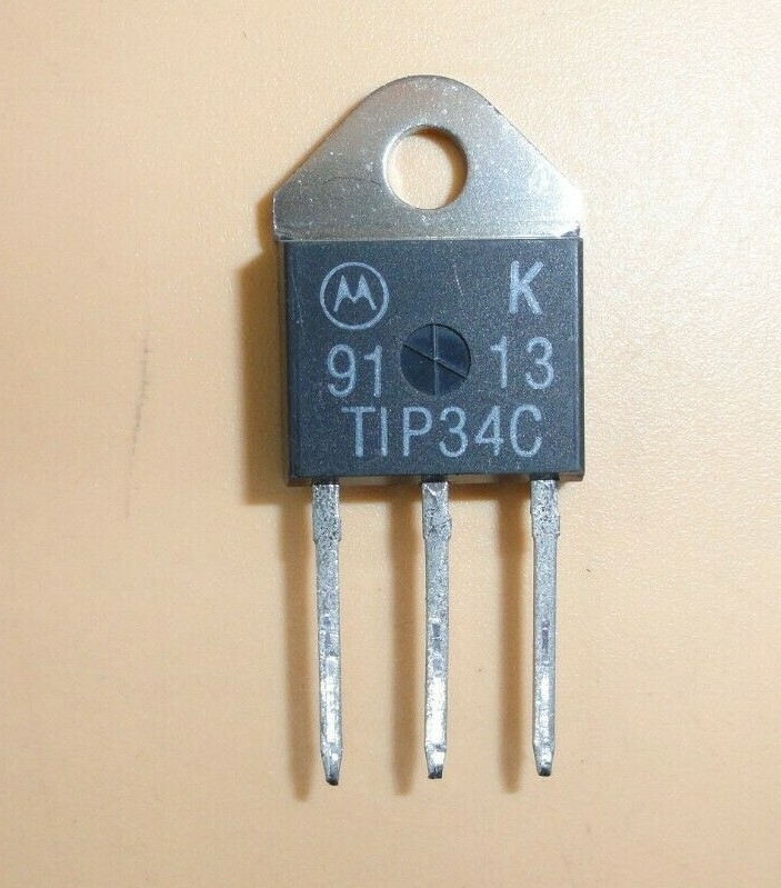 TIP34C Complimentary High Power Transistor  (QTY 1)