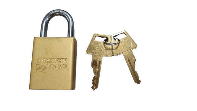 American Lock Solid Aluminum Padlocks - A1105YLW [ Yellow ]