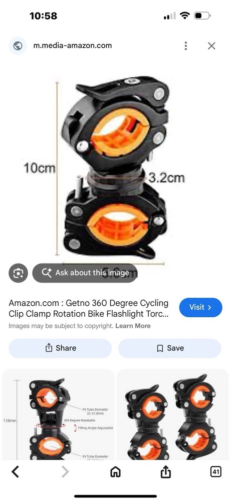 360 Bike Multi Clamp / Holder