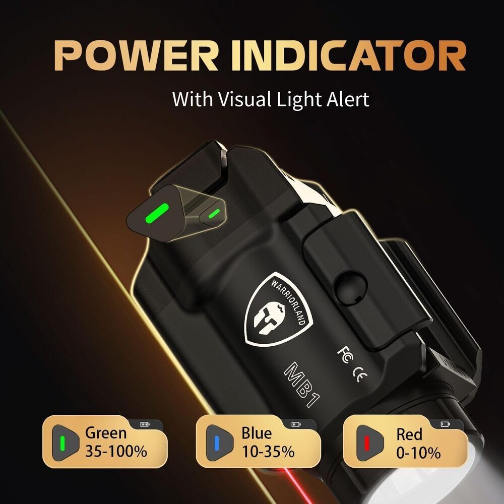 TSG Universal Weapon Lights-Laser-IWB Holster Combo Fits:Springfield Hellcat PRO