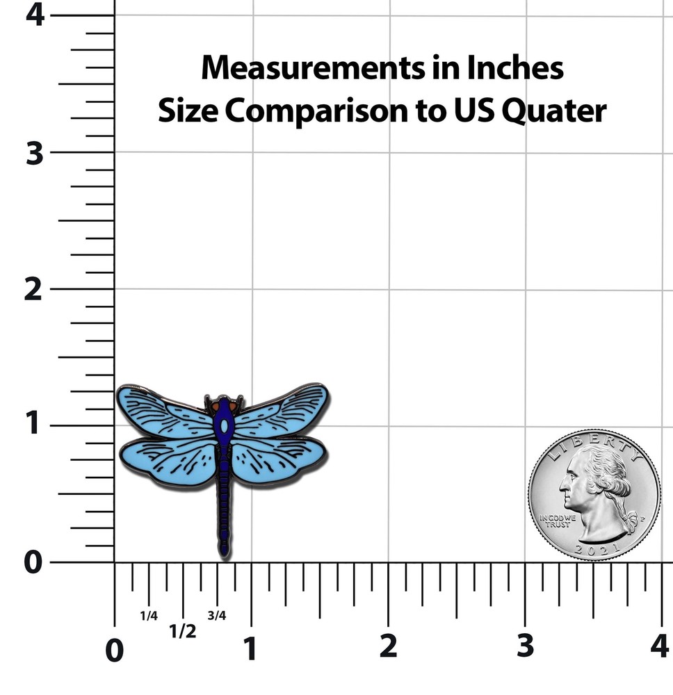 Dragonfly Enamel Pin