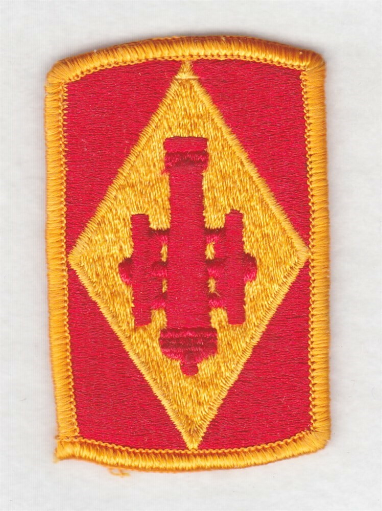 Army Patch: 75th Artillery Brigade - merrowed edge