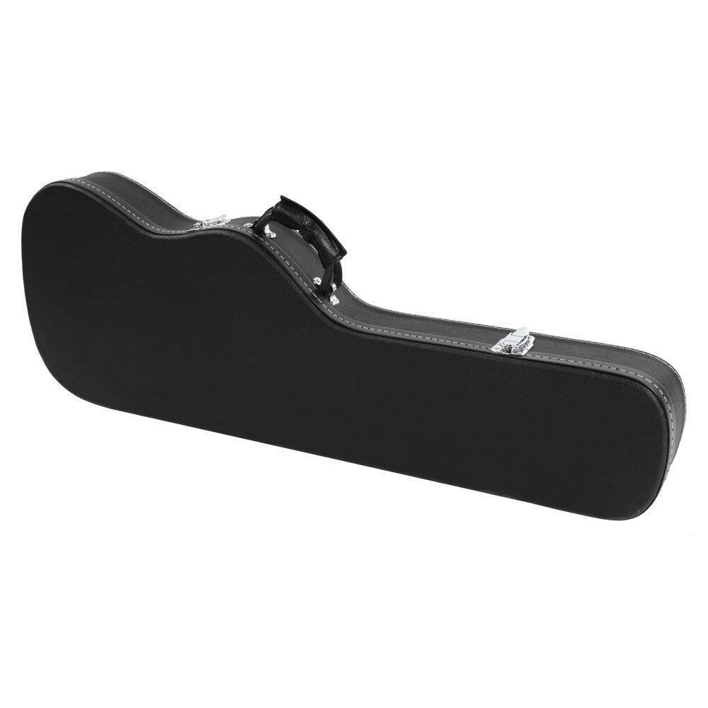 Glarry Artificial Leather Straight Flange ST Electric Guitar Hard Shell Case