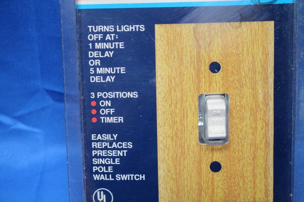 Snapit Programmable Time Delay Switch Light Wall Timer New Old Stock Sealed