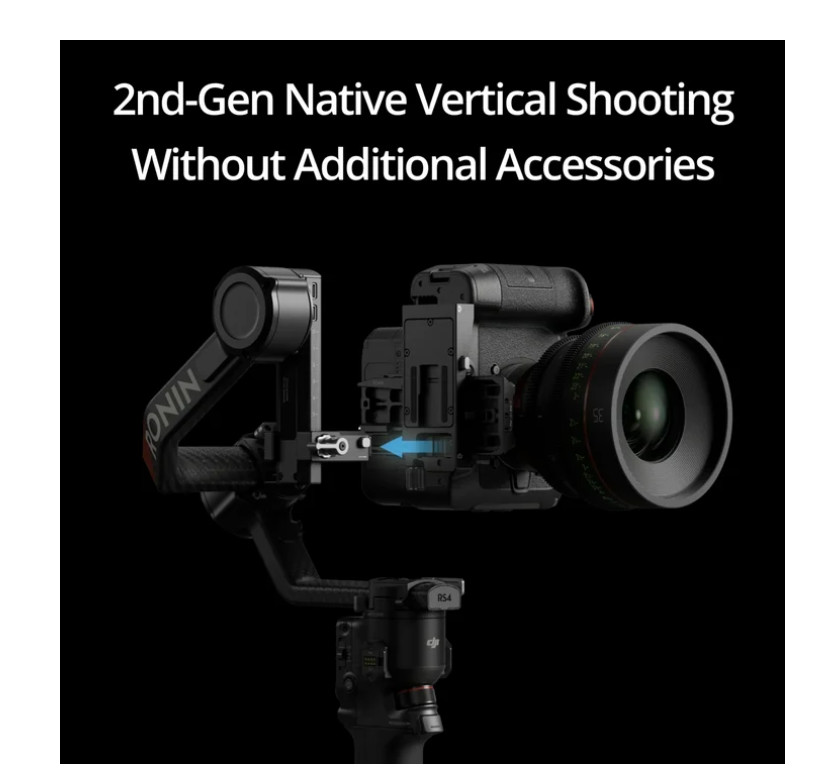DJI RS 4 Pro Combo, 3-Axis Gimbal Stabilizer for DSLR & Cinema Cameras HOTT