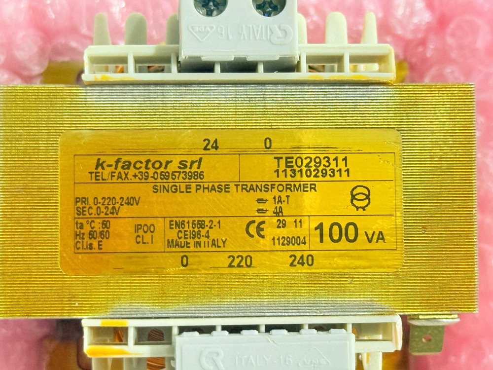 K-FACTOR SRL TE029311 TRANSFORMER / 1131029311