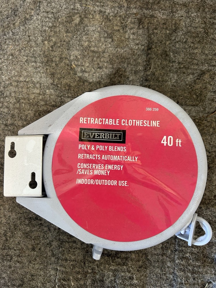 Retractable Clothesline 40ft
