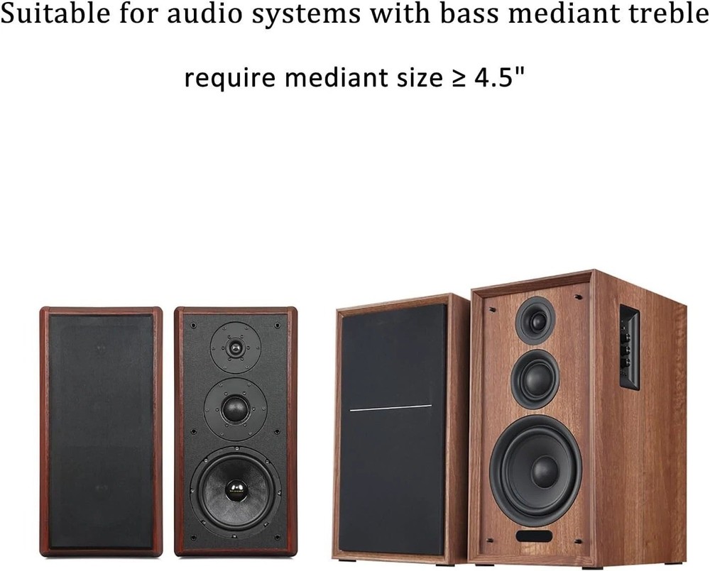 3-Way Speaker Crossover, 200W Power for HiFi Audio Systems - 2 Pack