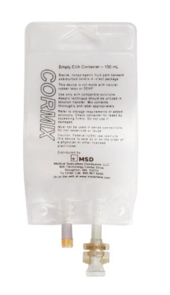 EVA Empty Bag McKesson 150 mL, 50/Case