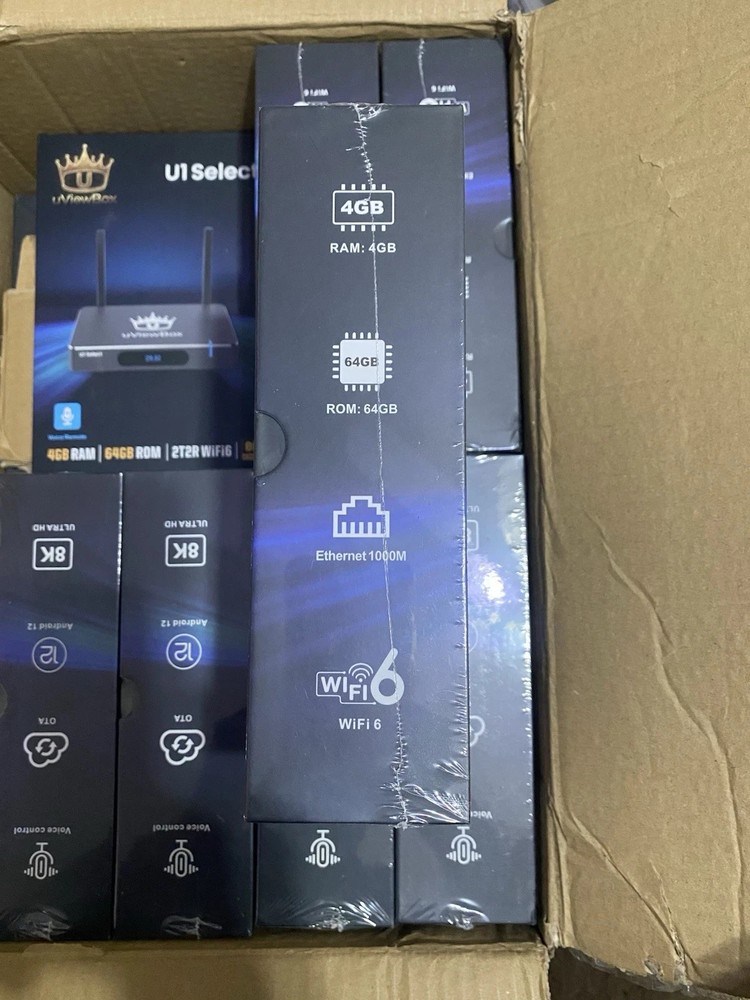 uViewBox U1 Select + Backlit Remote, 18+, 2026 Model - Superbox of Streaming!