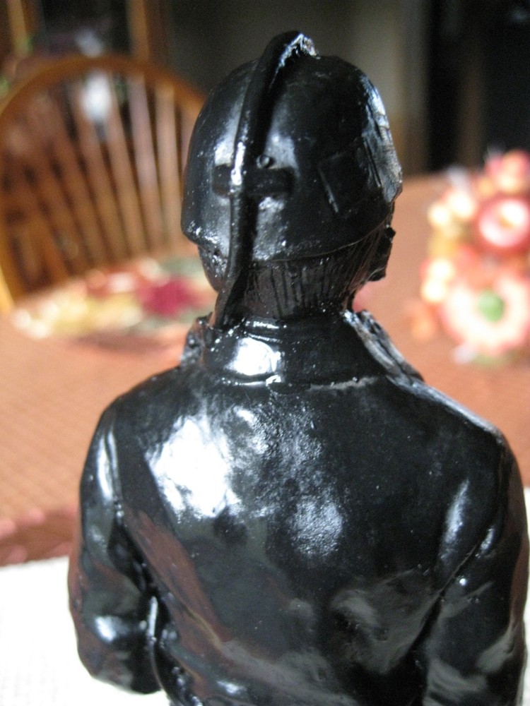 🇺🇸 😃 ⚒️ 🔥 vintage coal miner statue