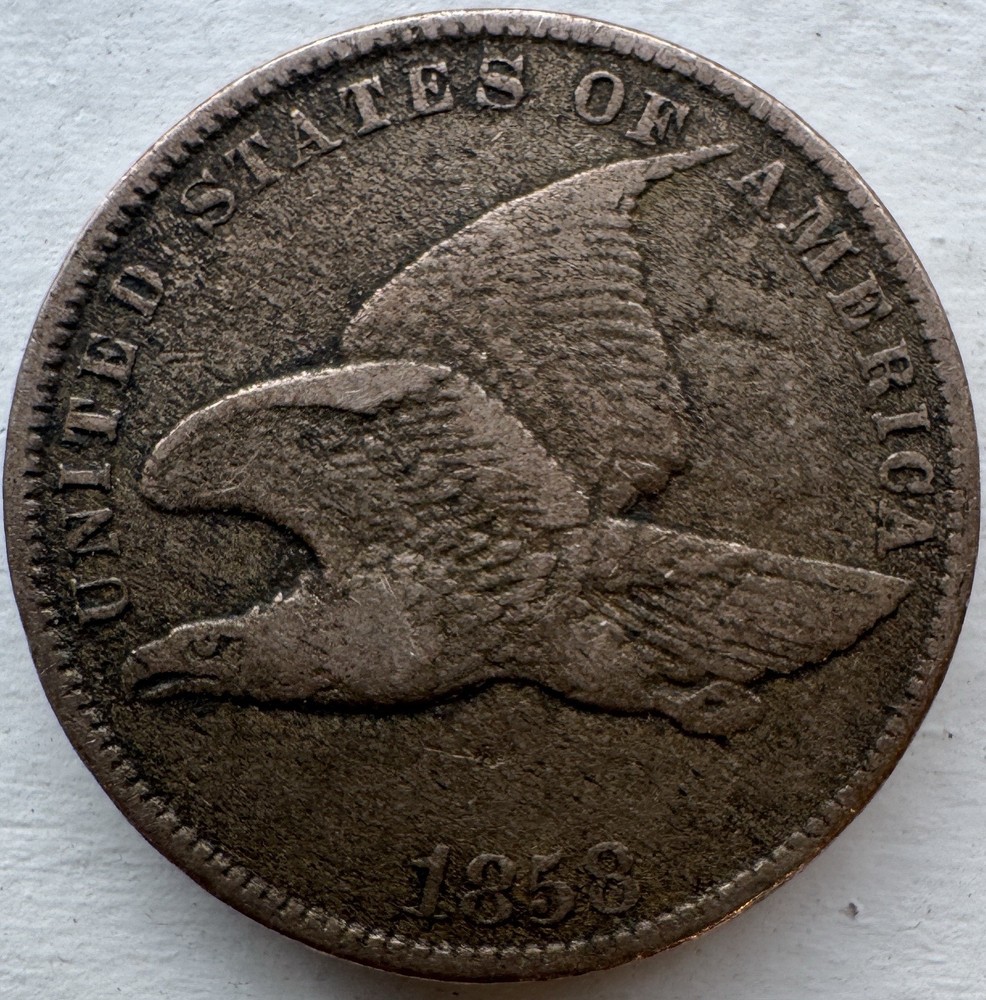 1858 flying eagle cent