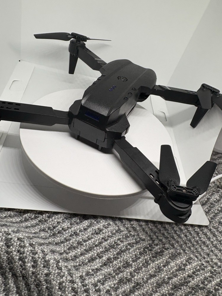 Drone Pro 4K Dual Camera Quadcopter, Screen Remote, Optical Flow, Foldable, Bla…