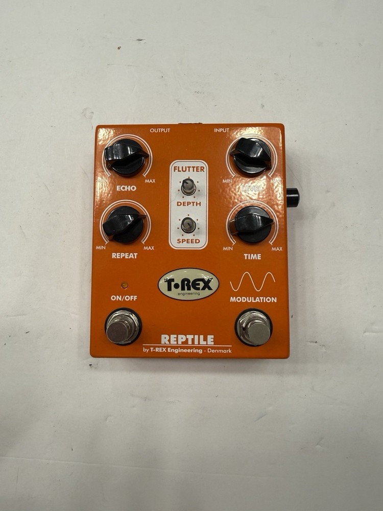 T-Rex Engineering Reptile V1 Digital Delay Echo Modulation Guitar Effect Pedal