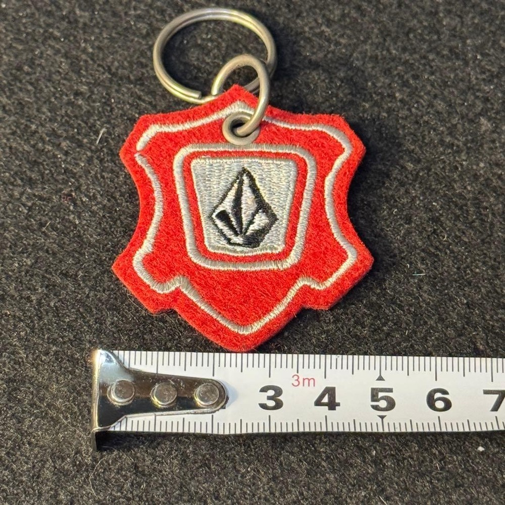 Volcom Keychain Red