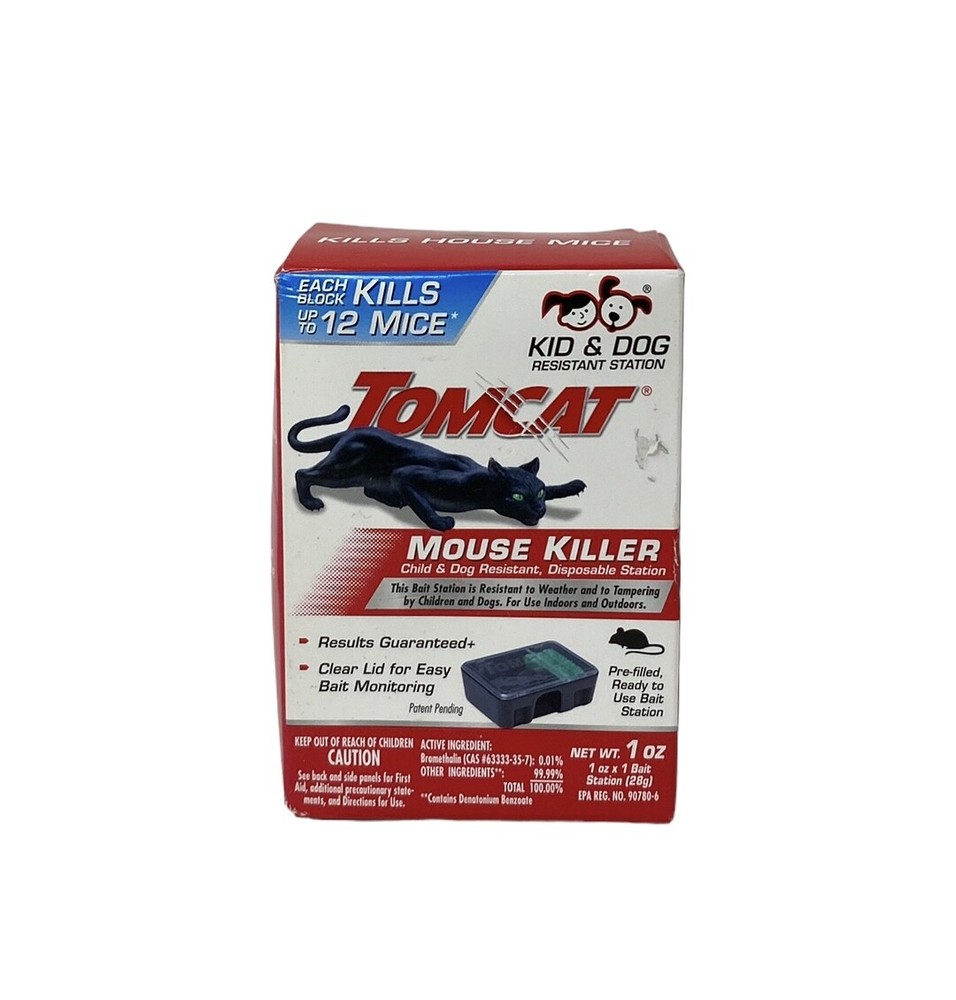 Tomcat Mouse Traps - Effective, Reusable Rodent Control