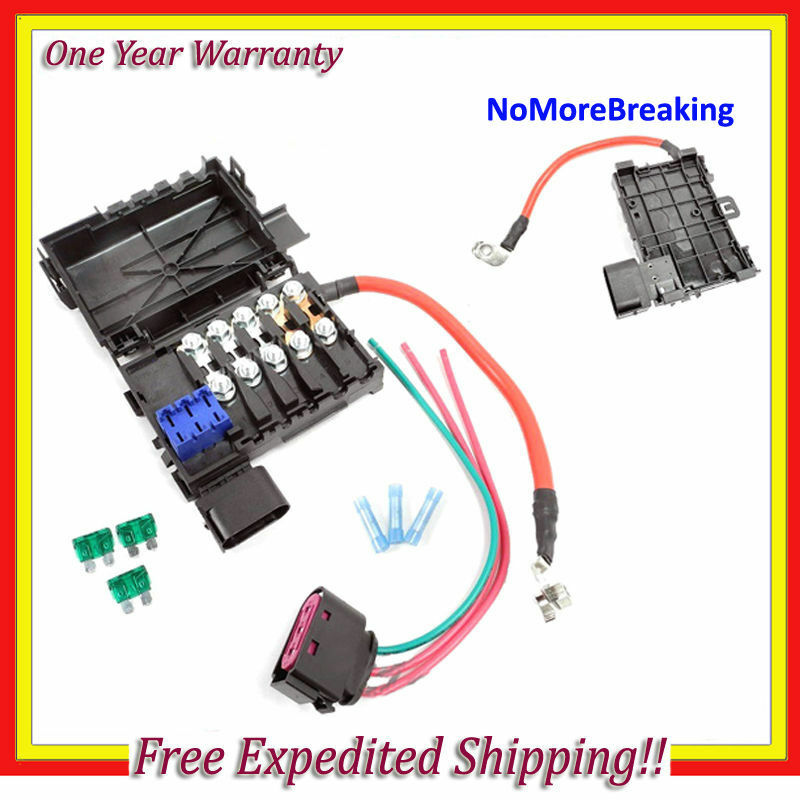 Fuse Box & Connector Set 2 For VW Beetle Bora Jetta Golf MK4 AUDI NBC061B FB03