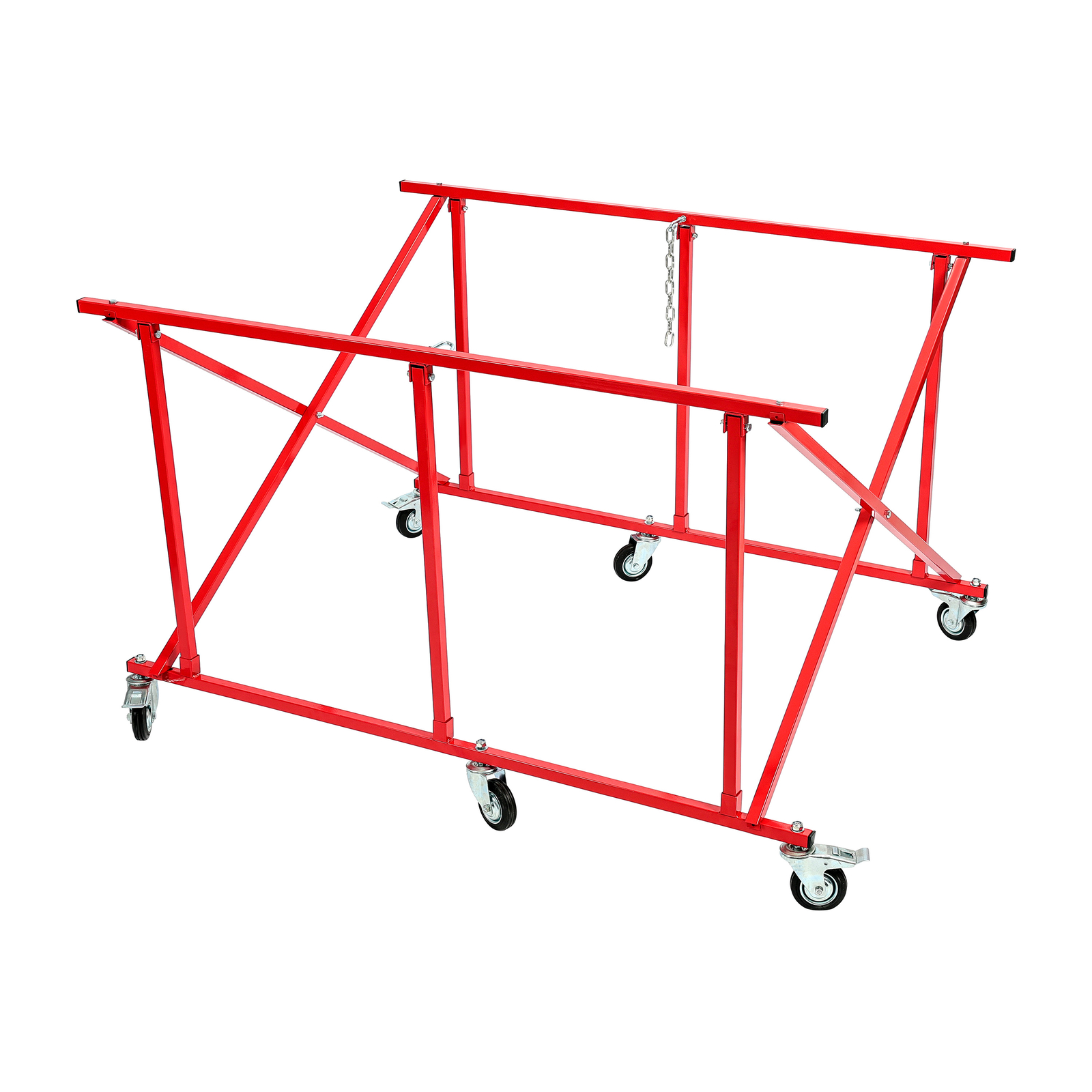 Pickup Bed Dolly - Easily Fold Large Auto Body Truck Bed Cart 800 lbs Capacity