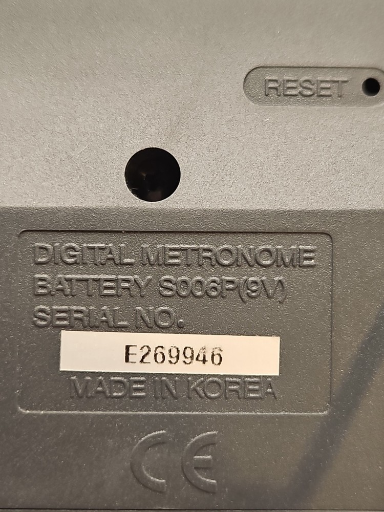 Matrix MR-550 Digital Metronome With LCD Pendulum Simulation