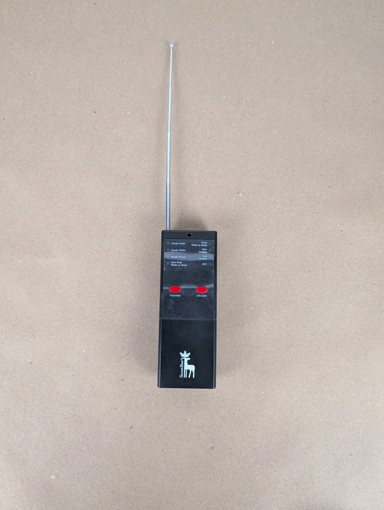 Santa's Best Remote Control Replacement LED Tree Controller Antenna 7 Functions