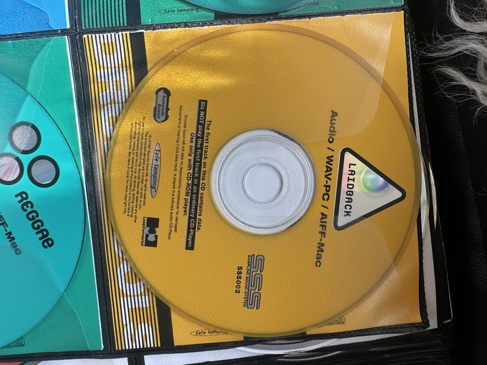 Four sampling sound systems loop and sample discs for your music production