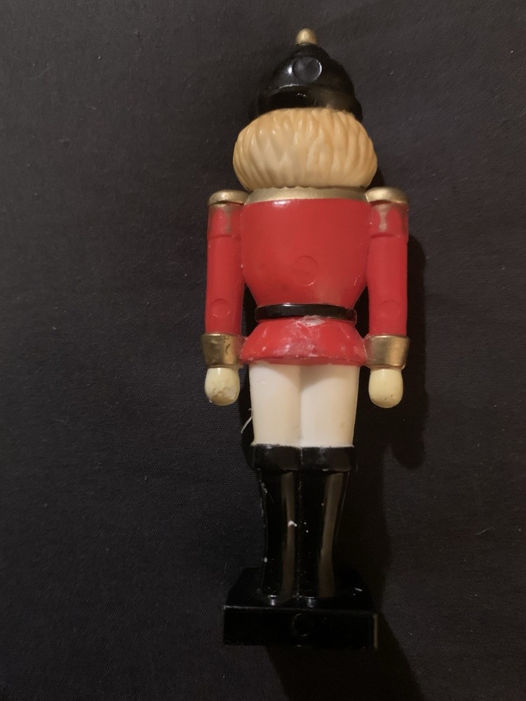 Vintage Plastic Nutcracker Figurine