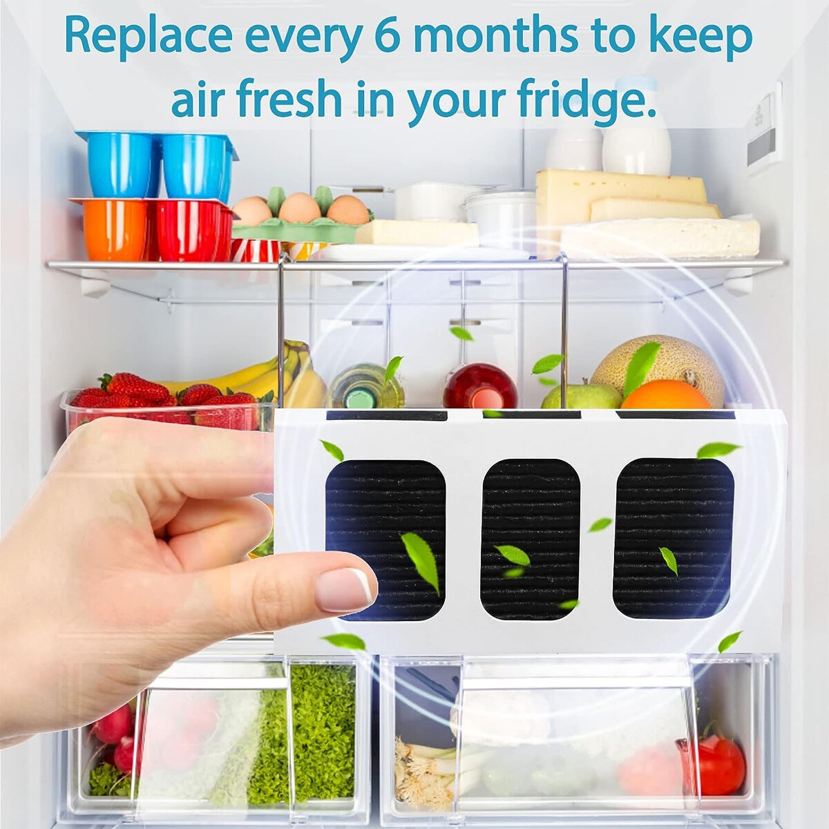 6 PACK Refrigerator Air Filter for Frigidaire Pure Air Ultra 2 PAULTRA2