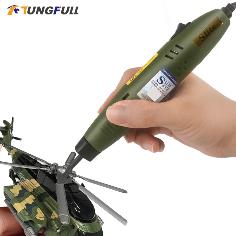 220V Pen Type Mini Sander Stroke Grinder Tool Reciprocating Sander Model Sander