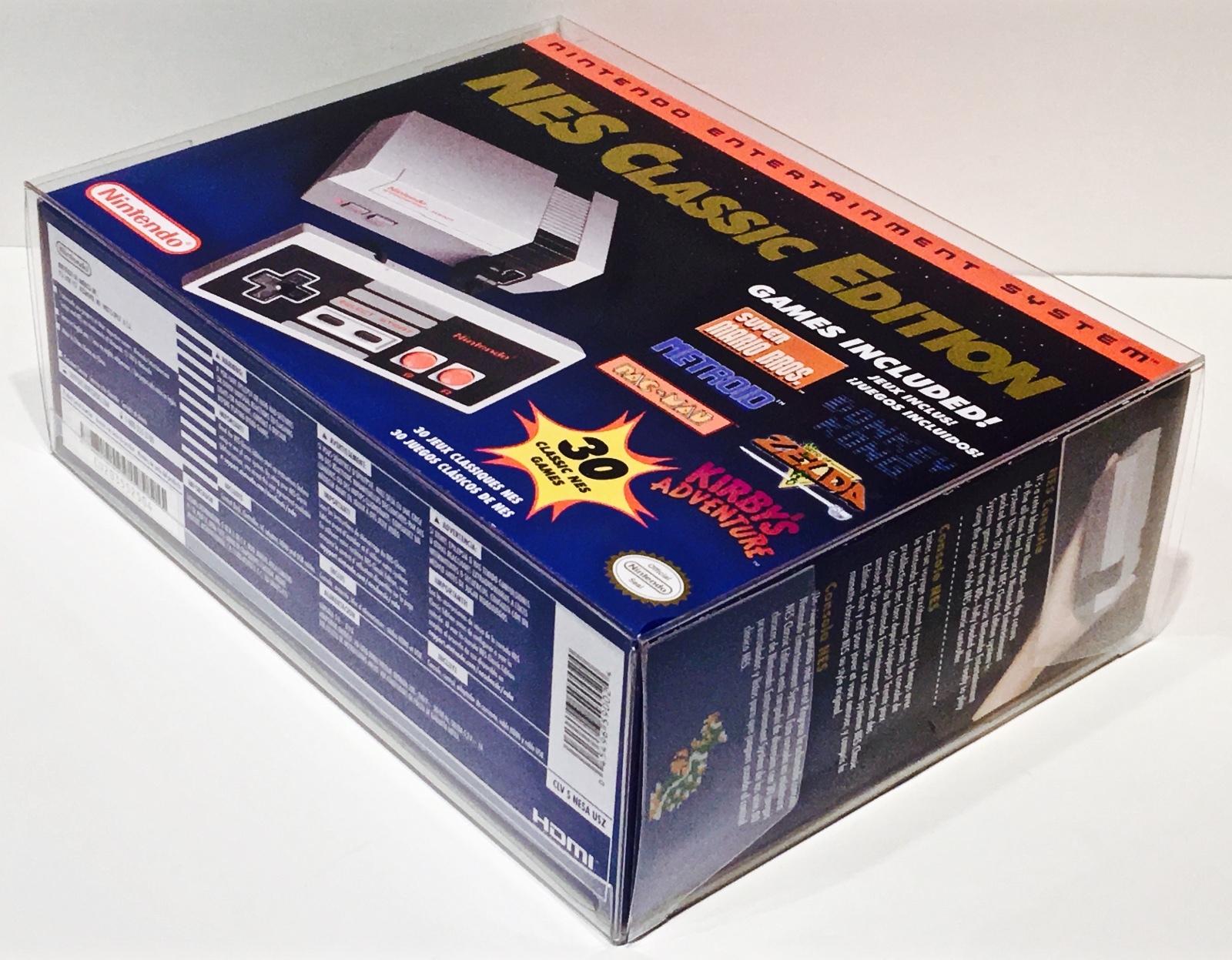 1 Box Protector for SNES and NES CLASSIC EDITION MINI CONSOLE Nintendo Boxes