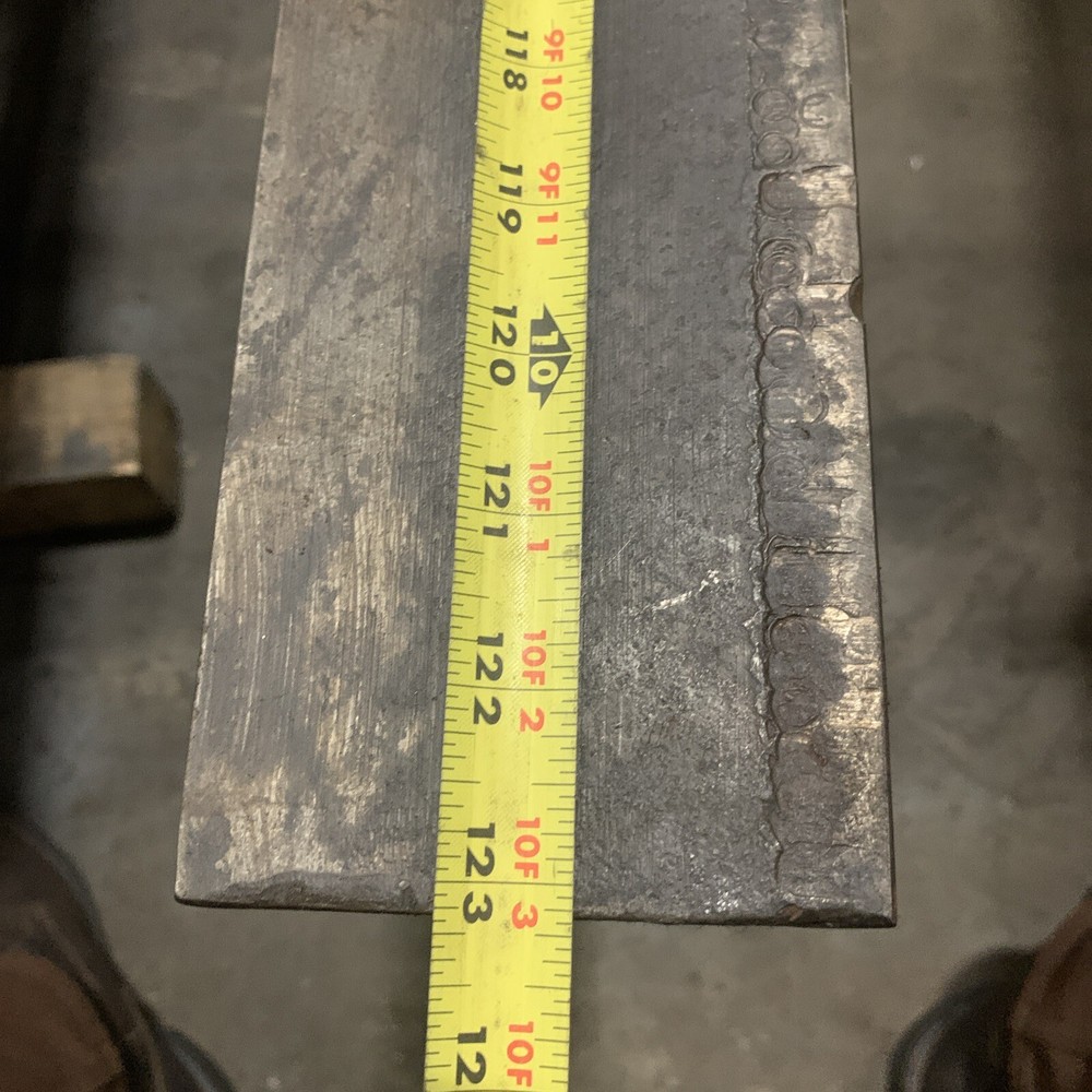 123” Offset Bottom V Die Used Pressbrake Tooling