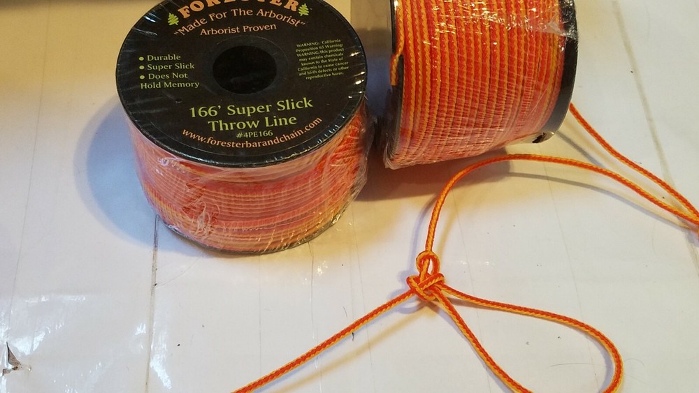 2 Pack x 166' Super Slick 3/16" Throw line. 100% Polyester. Light Weight, Strong