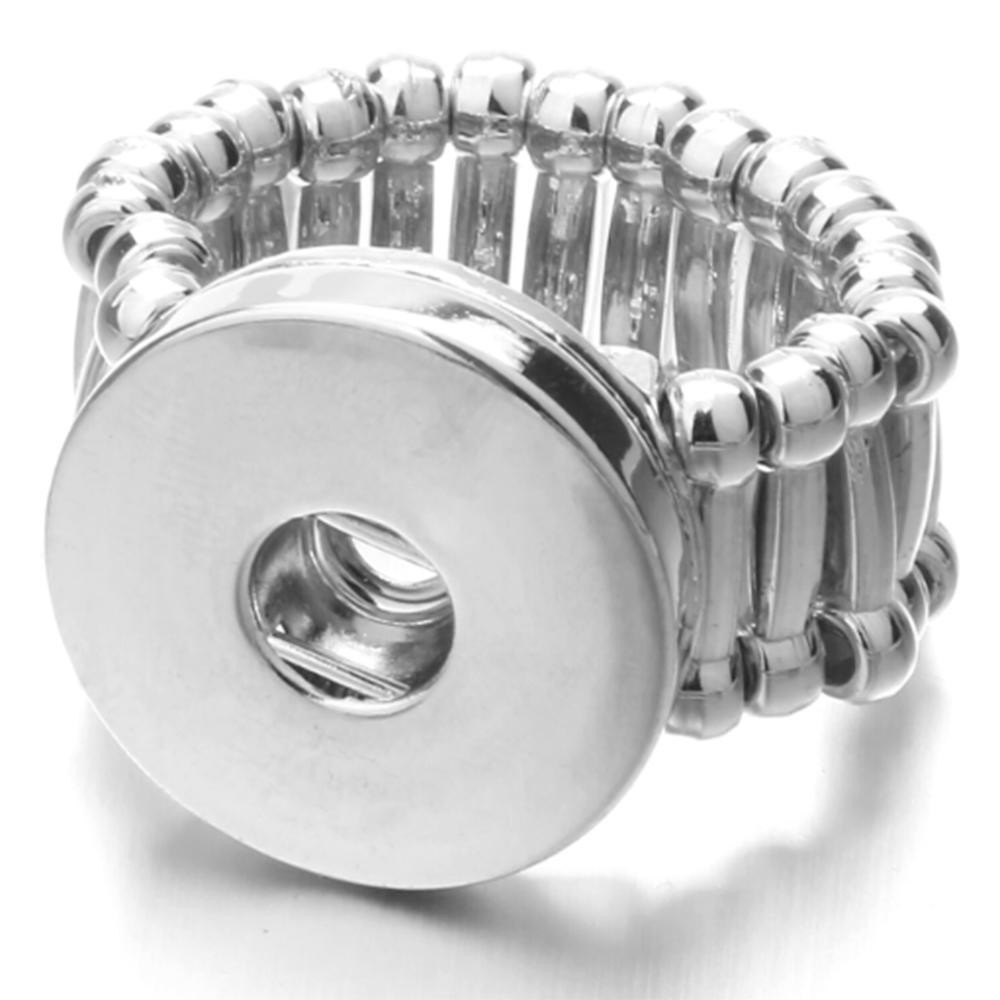 Jewelry Snap Button Ring 18 mm/20mm Assorted