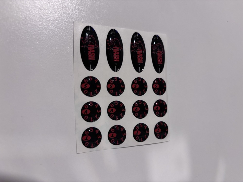 DELKIM TXI STD EV PLUS ALARMS STICKERS KIT
