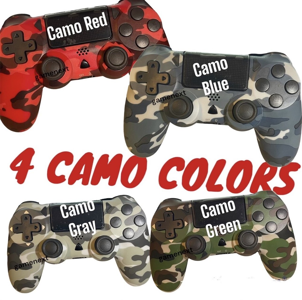 Gamepad Camo Wireless Game Controller Compatible with PS4/PS4 Pro/Slim Console!
