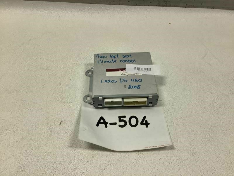 2007 LEXUS LS460 REAR LEFT SEAT CLIMATE CONTROL MODULE OEM+