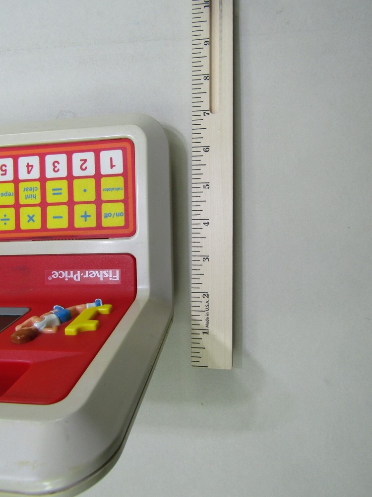 VTG Fisher Price Math Starter Interactive Educational Learning Retro Toy Read
