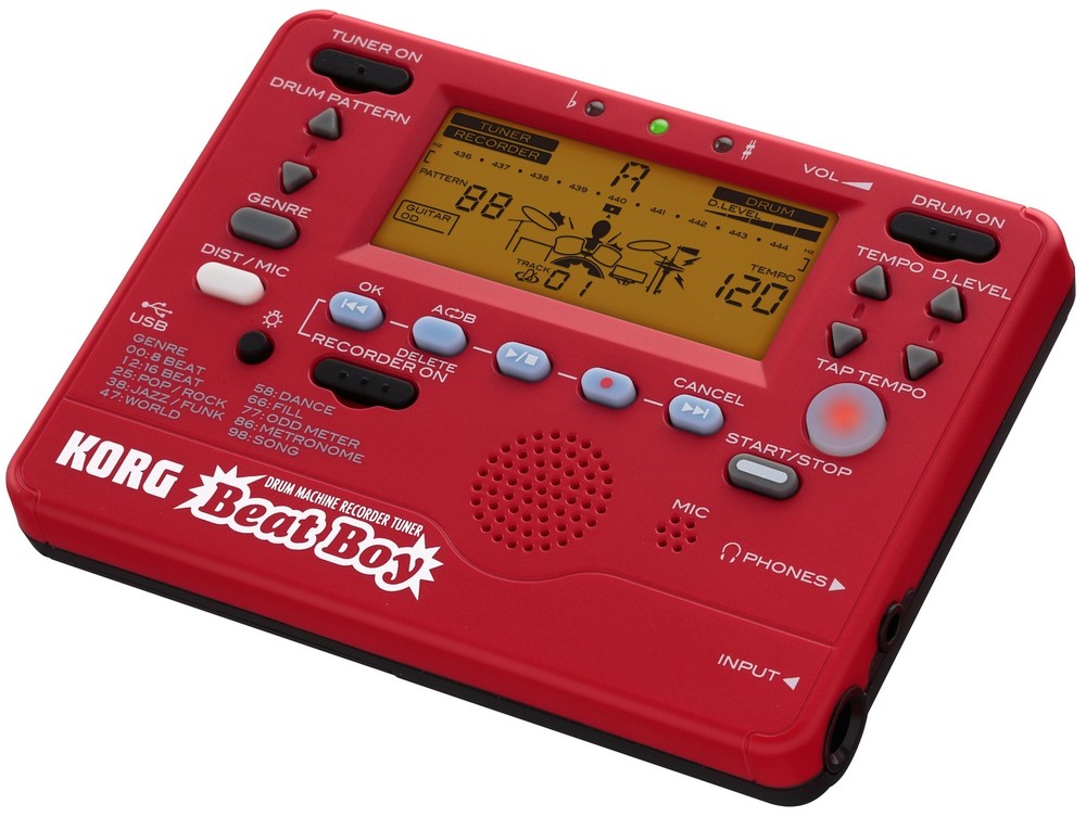 KORG Beat Boy rhythm machine/recorder/tuner/effector