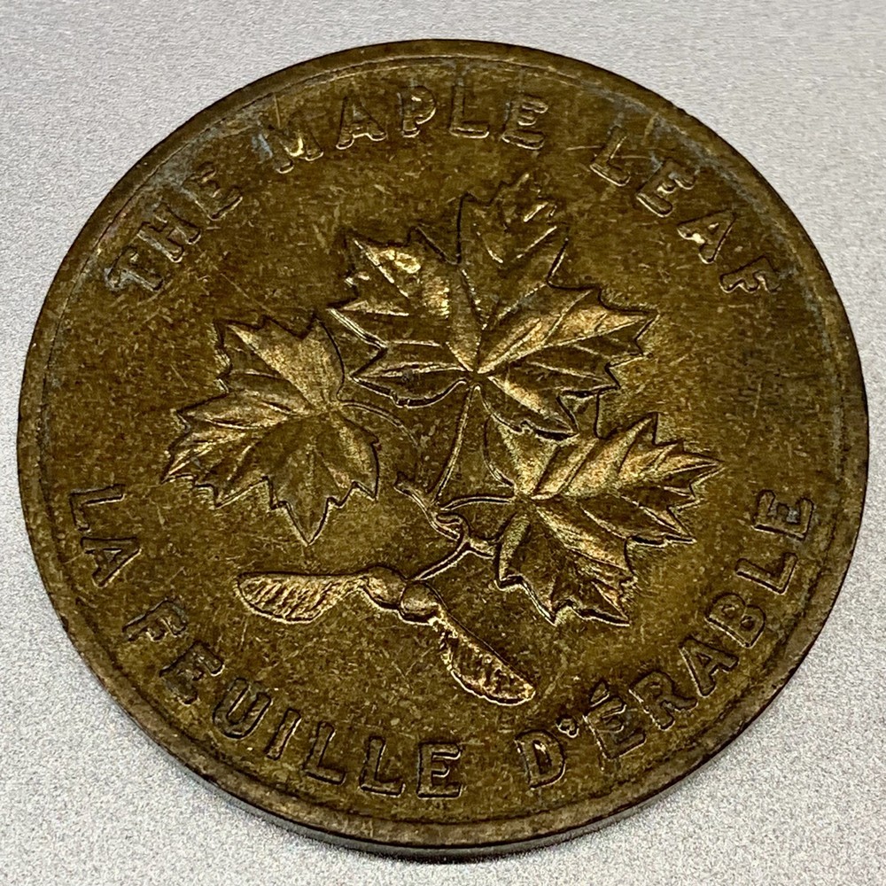 Canada, Ottawa The Maple Leaf Brass Token 397794