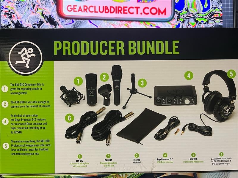 Mackie Creator Bundle + Performer Bundle + Producer Bundle - SOLD INDIVIDUALLY