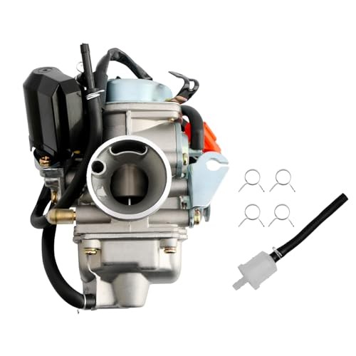 PD24J Carburetor, Compatible with 4-Stroke Engines GY6 125cc Carburetor Only