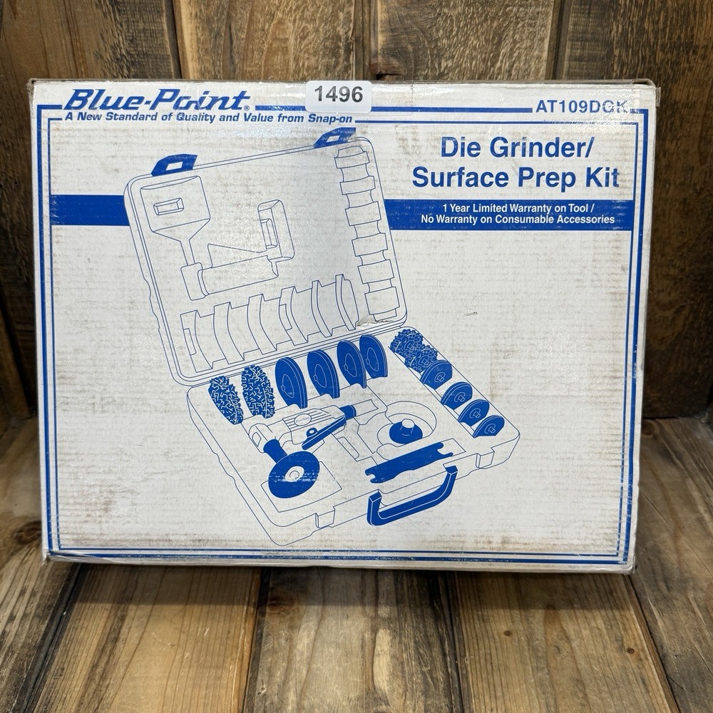 SNAP ON BLUE POINT DIE GRINDER /SURFACE PREP KIT AT109DGK
