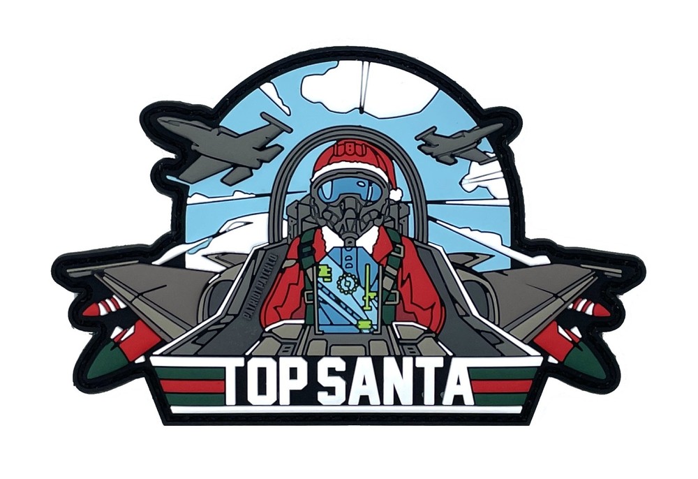 Patriot Patch Co. - Top Santa - Patch
