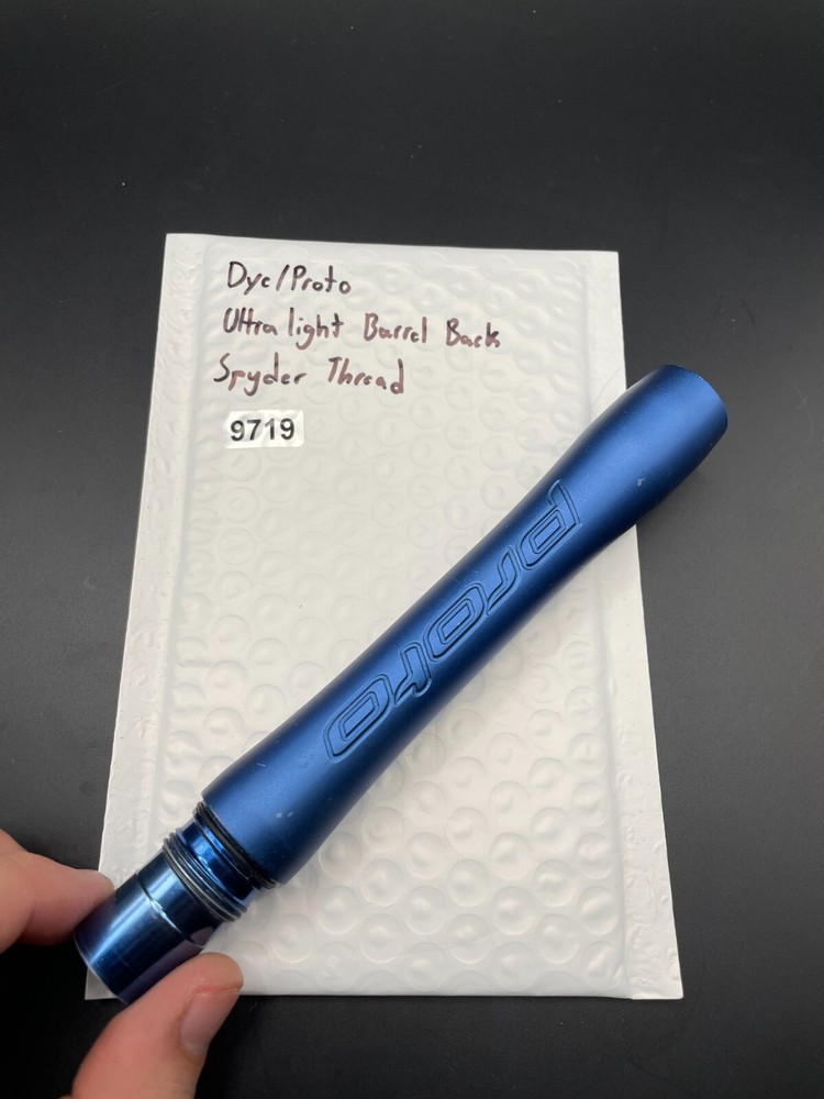 Dye/Proto Ultra Light Barrel Back Spyder Thread