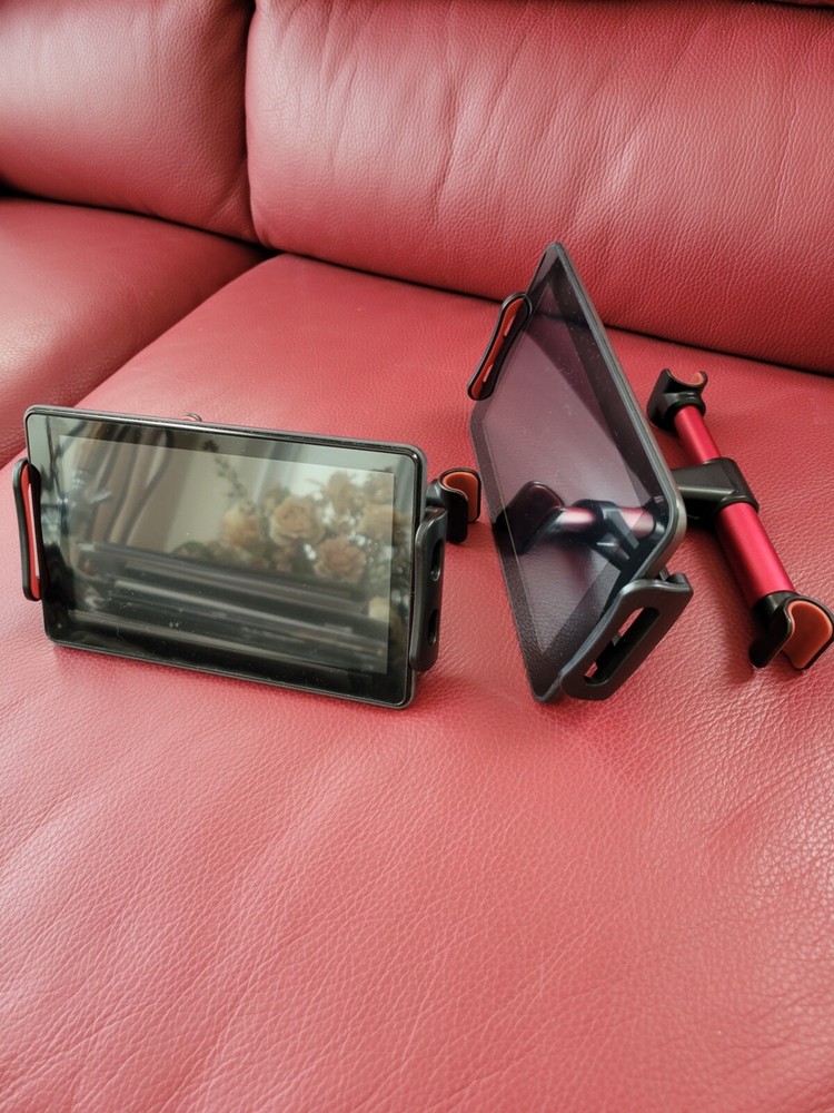 2 PACK Car Backseat Tablet Headrest Holder for Android and iPad / Cellphones